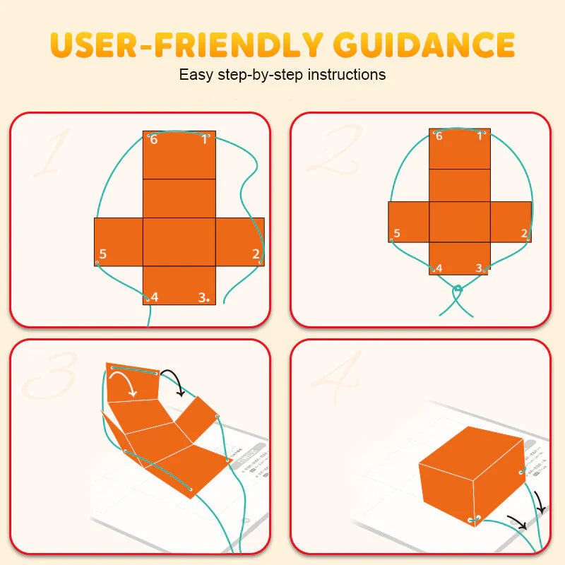 Pull String 3D Geometry Learning Book