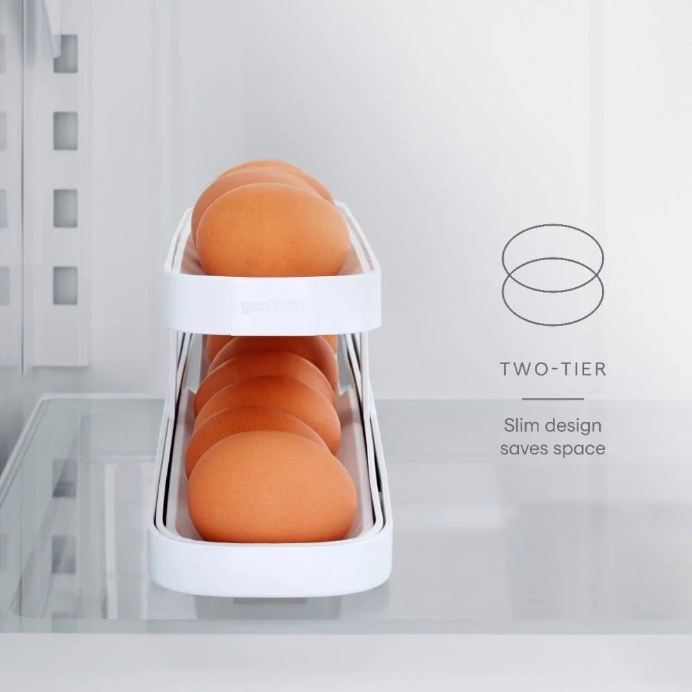 Rolling Egg Dispenser and Organizer