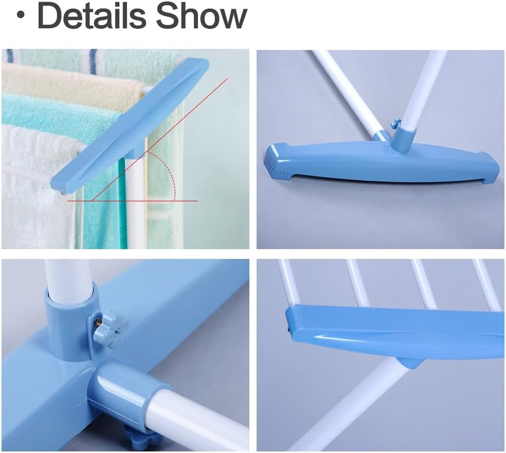 Foldable Clothes Drying Rack