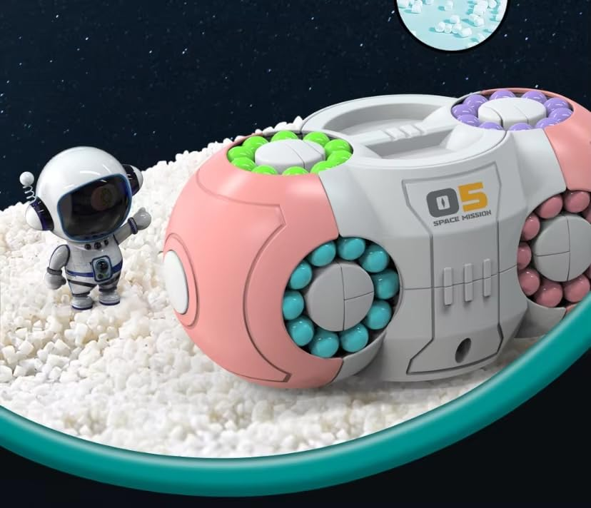 Space UFO Rotating Magic Bean Cube