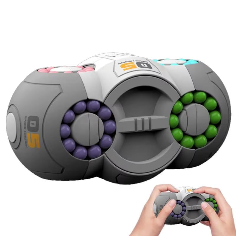 Space UFO Rotating Magic Bean Cube