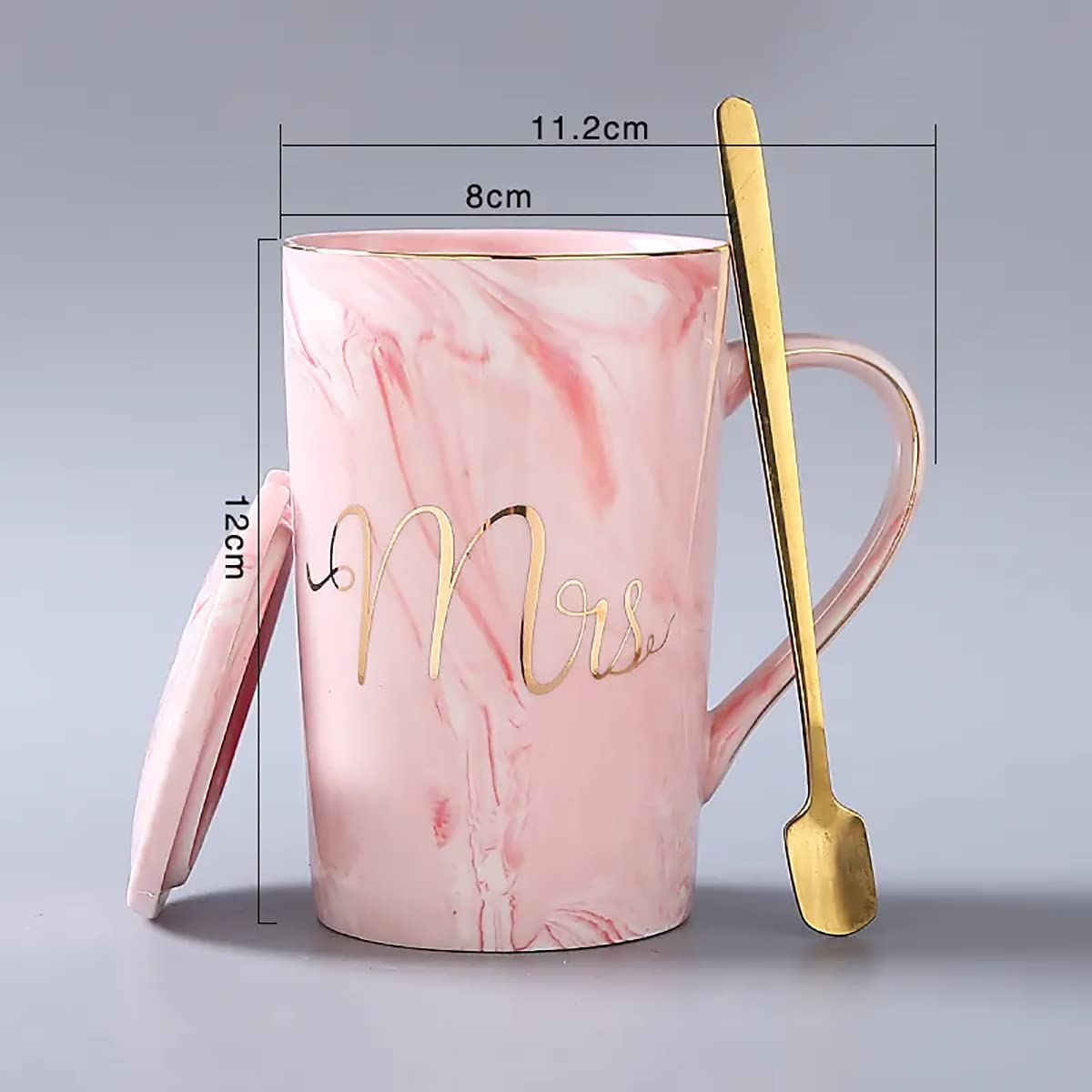 Mr & Mrs Ceramic Mug Set