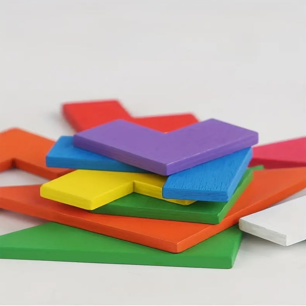 3-in-1 Wooden Puzzle Set