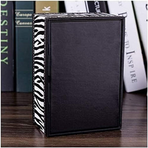 Zebra Pattern Leather Tissue Box Holder