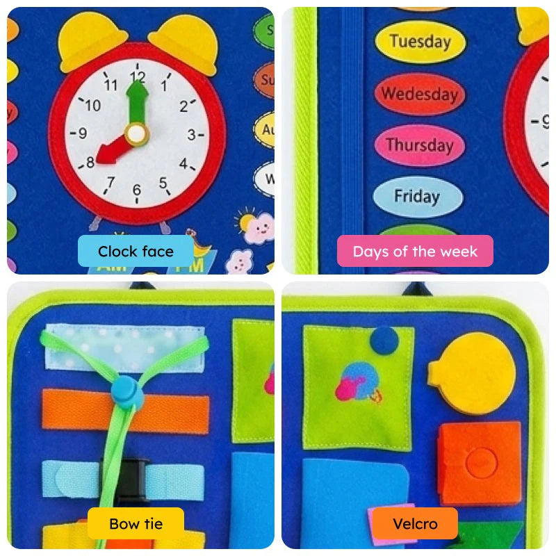 Montessori Busy Book (4 page)