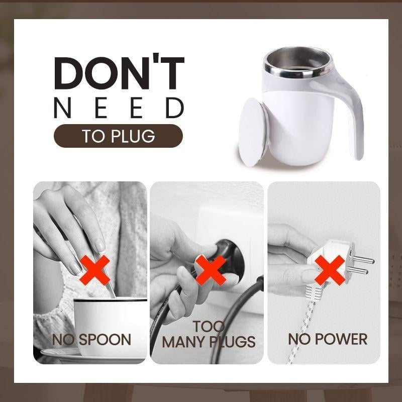 Self-Stirring Coffee Mug