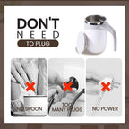 Self-Stirring Coffee Mug