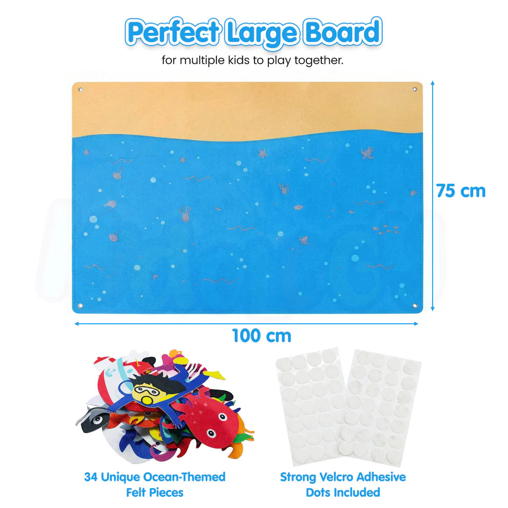 FeltWorlds – Interactive Imagination Playground