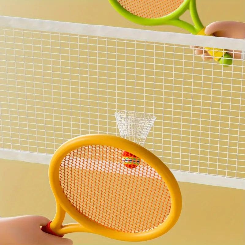 Kids Badminton & Tennis Racket Set