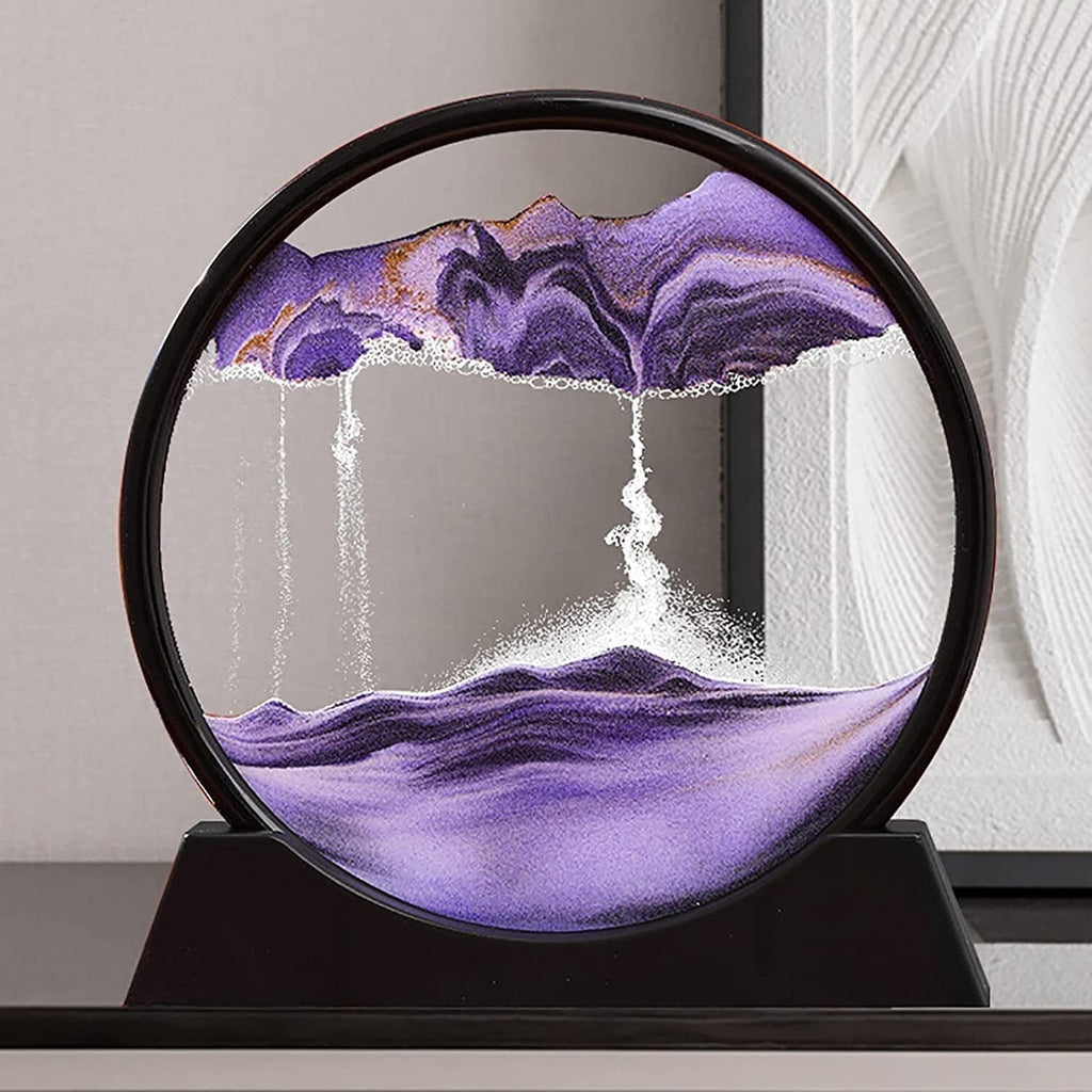 3D Moving Sand Art Night Light