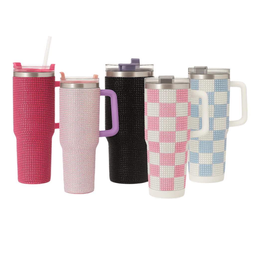 Rhinestone Studded Tumbler