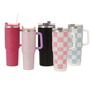 Rhinestone Studded Tumbler