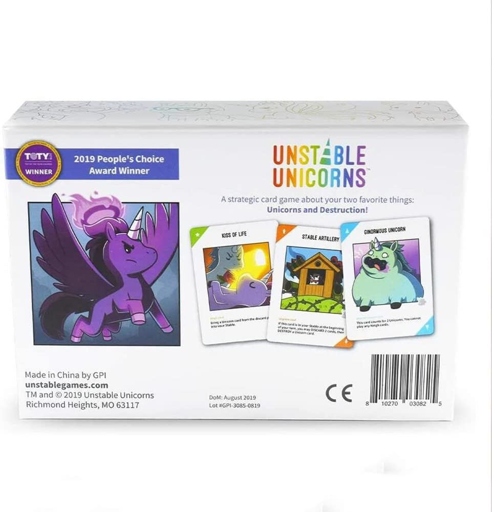 Unstable Unicorns - The Ultimate Strategy Card Game 🎴🦄