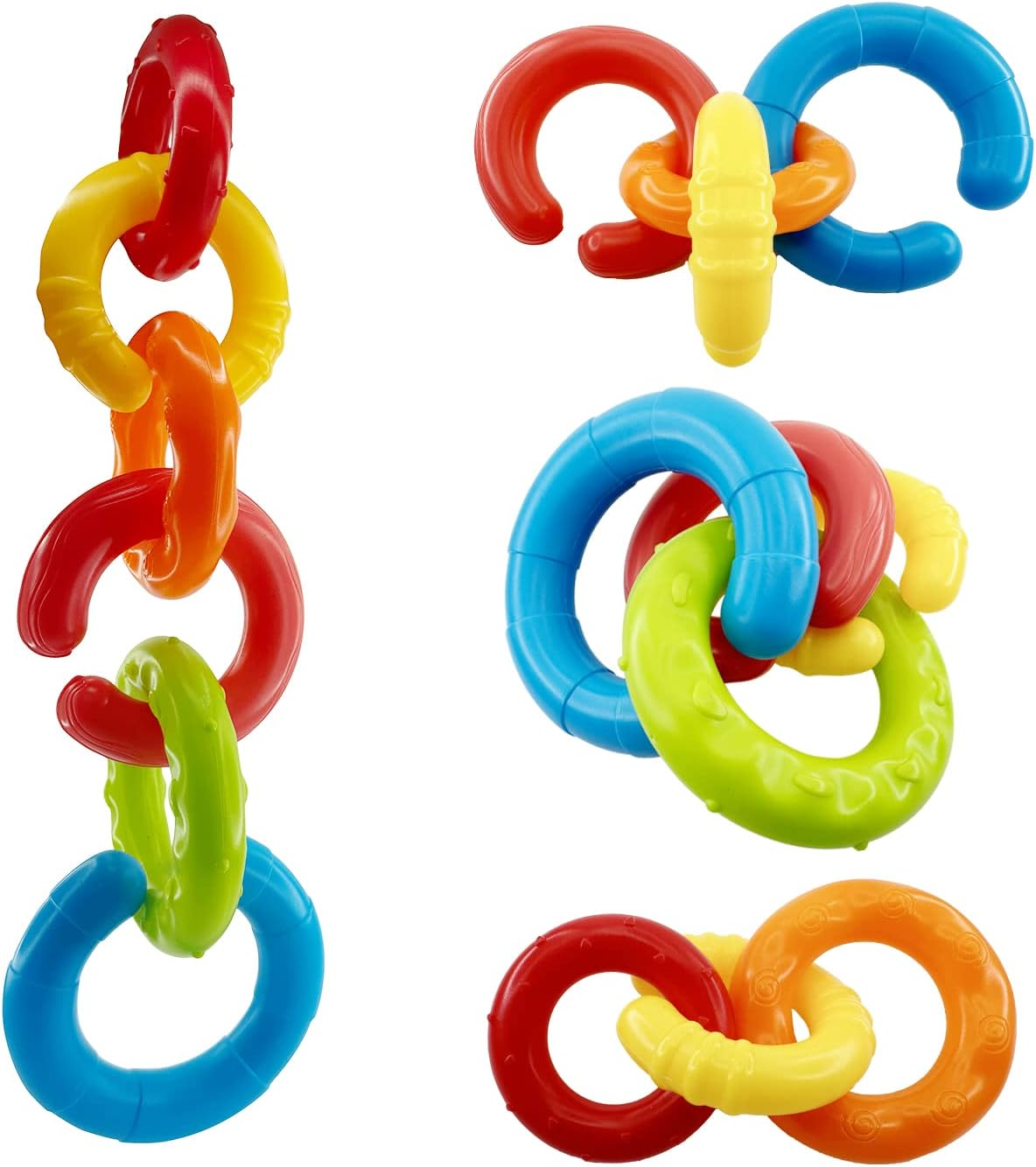 Rainbow Stacking Ring Toy