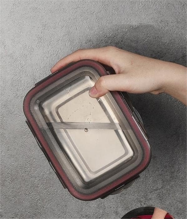 4-Piece Stainless Steel Bento Box Set
