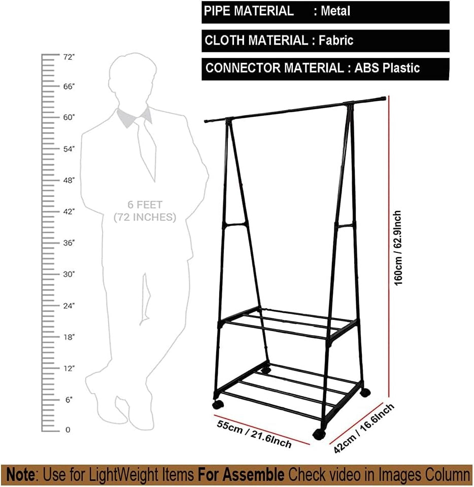 Multi-Function Coat and Garment Rack
