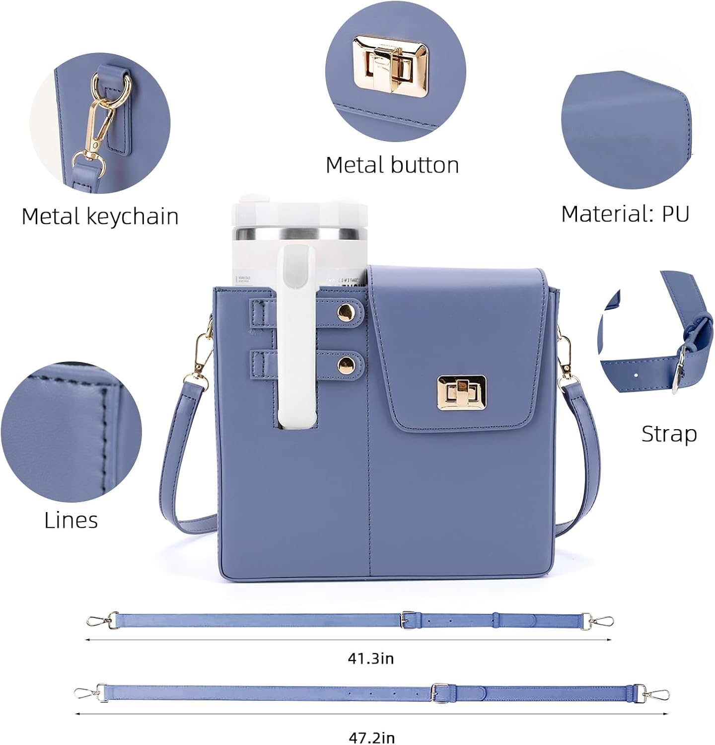 Stanley Tumbler Crossbody Bag