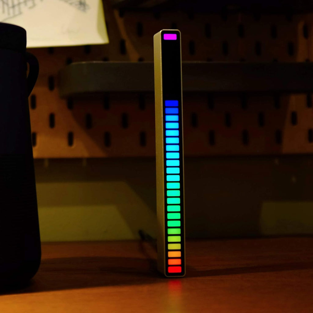 RGB Music Sound-Controlled Levels Light