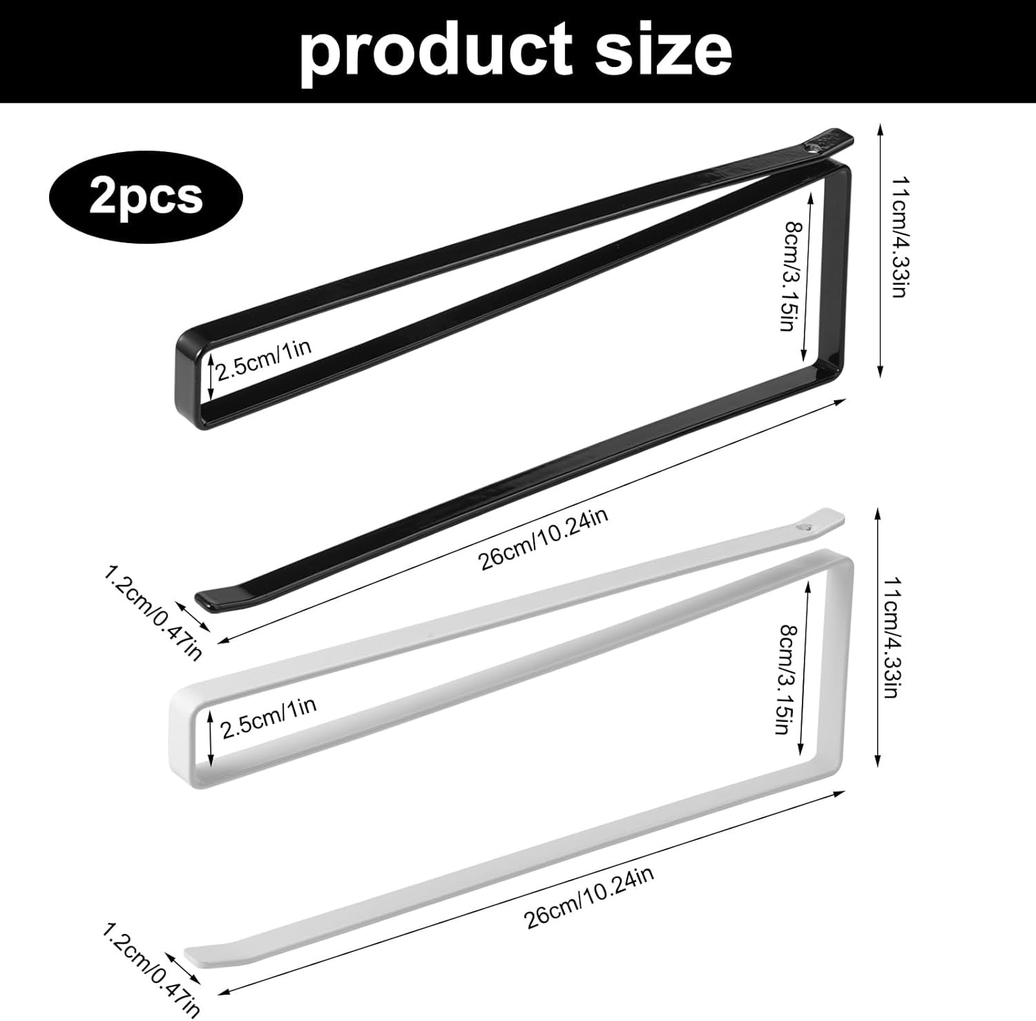 No-Drill Kitchen Roll Holder
