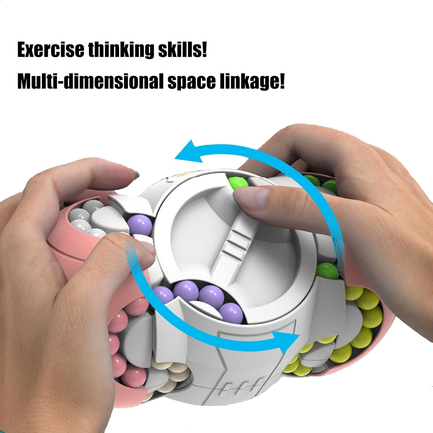 Space UFO Rotating Magic Bean Cube