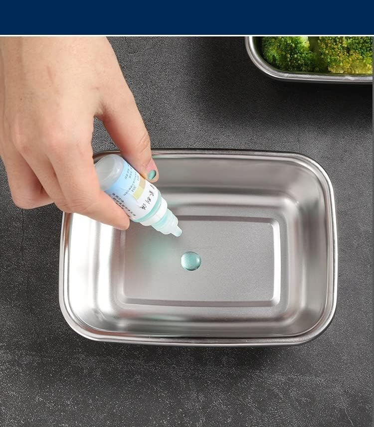 4-Piece Stainless Steel Bento Box Set