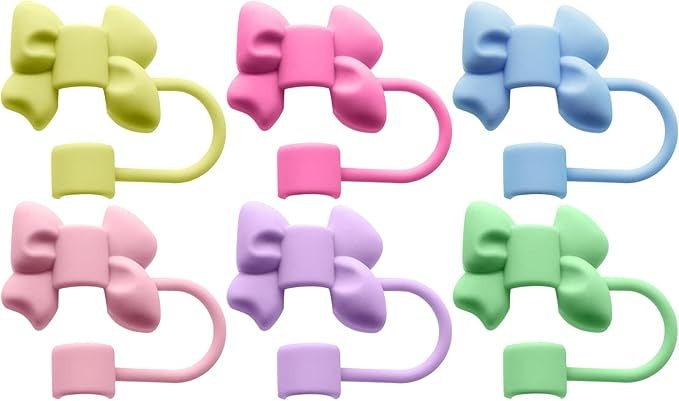 Bow Straw Covers Cap Toppers