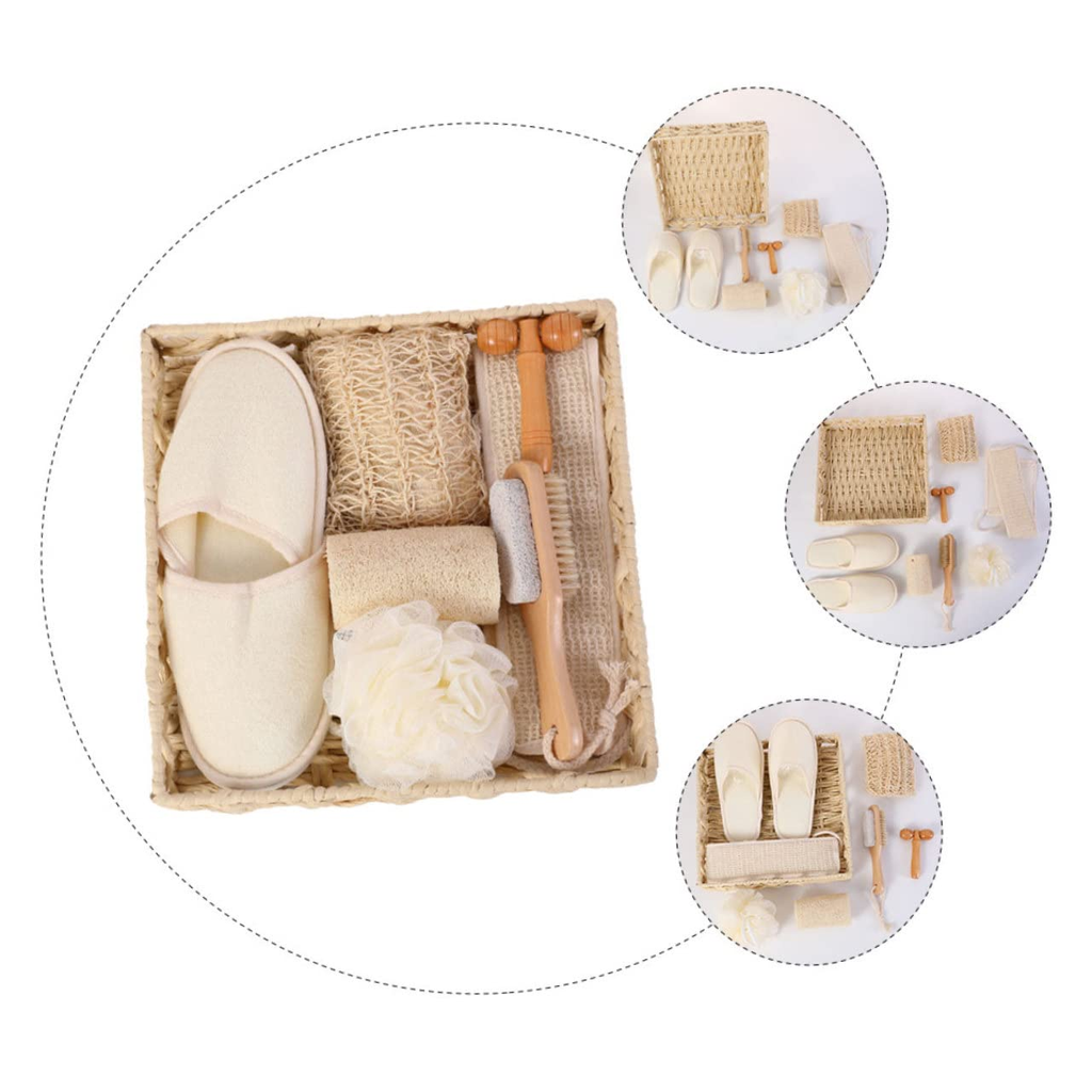 Body & Skin Care Set – 7-Piece Bath & Spa Massage Kit