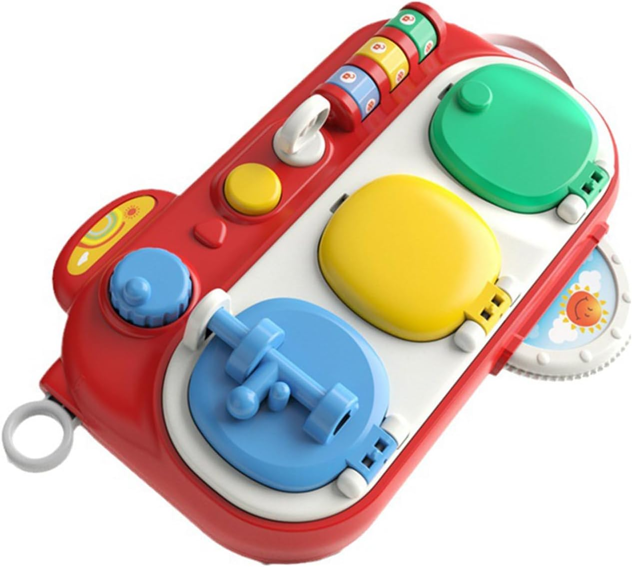 Red Sensory Educational Board