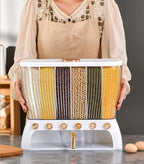 6-Grid Dry Food Dispenser