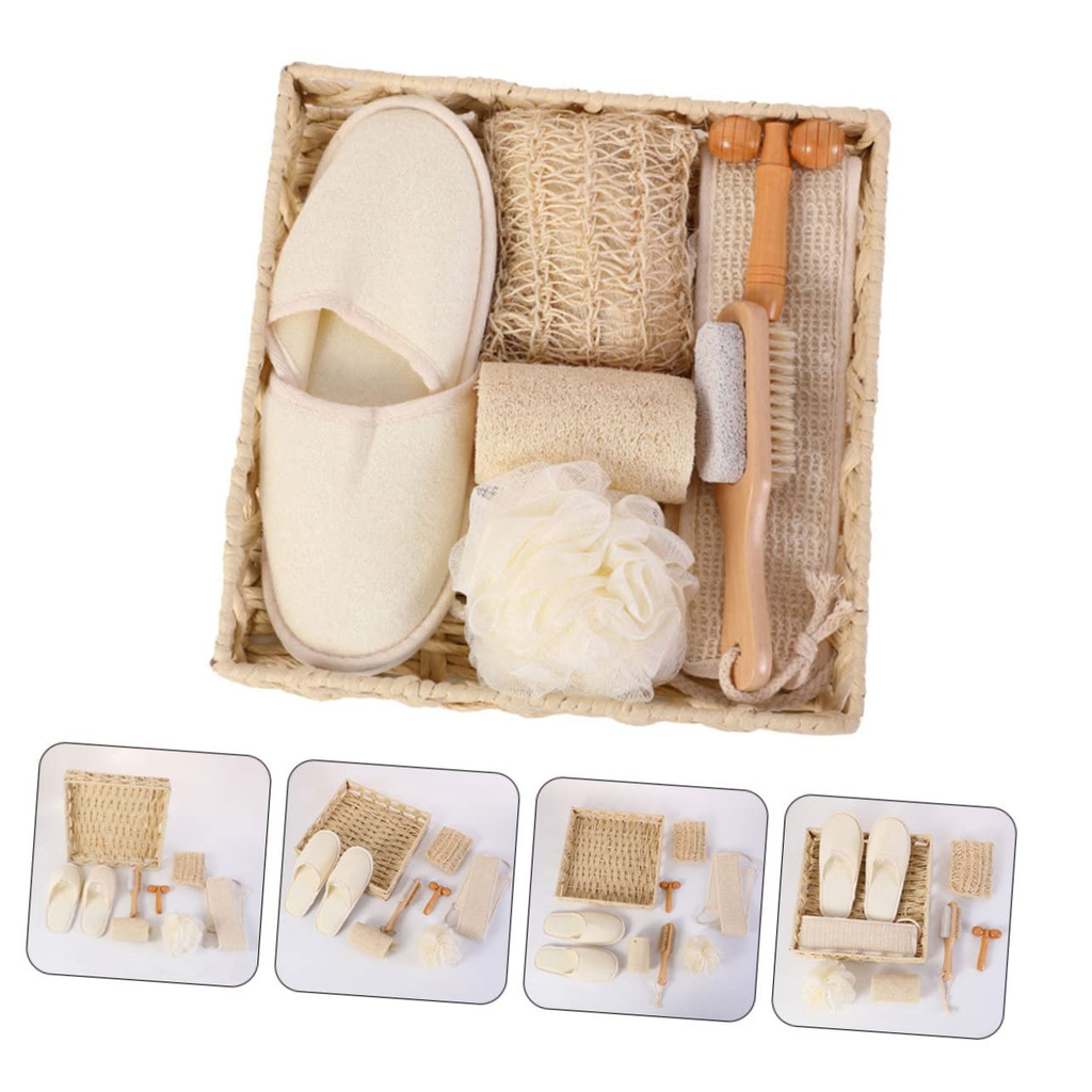 Body & Skin Care Set – 7-Piece Bath & Spa Massage Kit