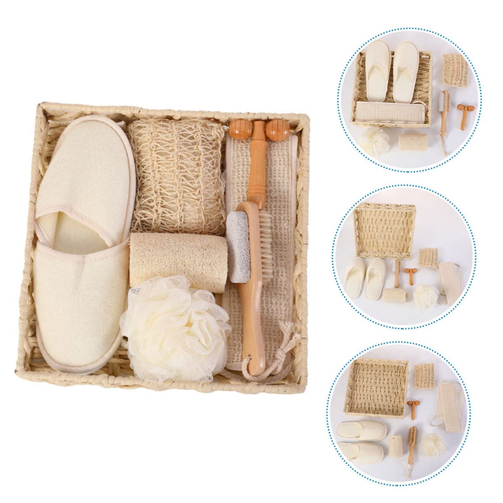 Body & Skin Care Set – 7-Piece Bath & Spa Massage Kit