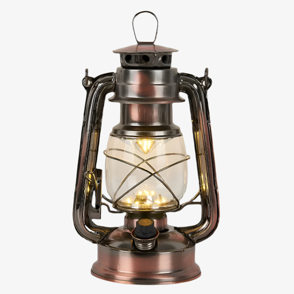 Rechargeable Vintage Hurricane Lantern