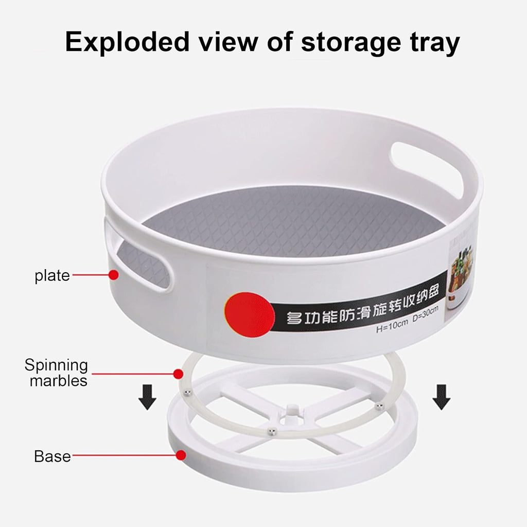 360° Rotating Storage Tray