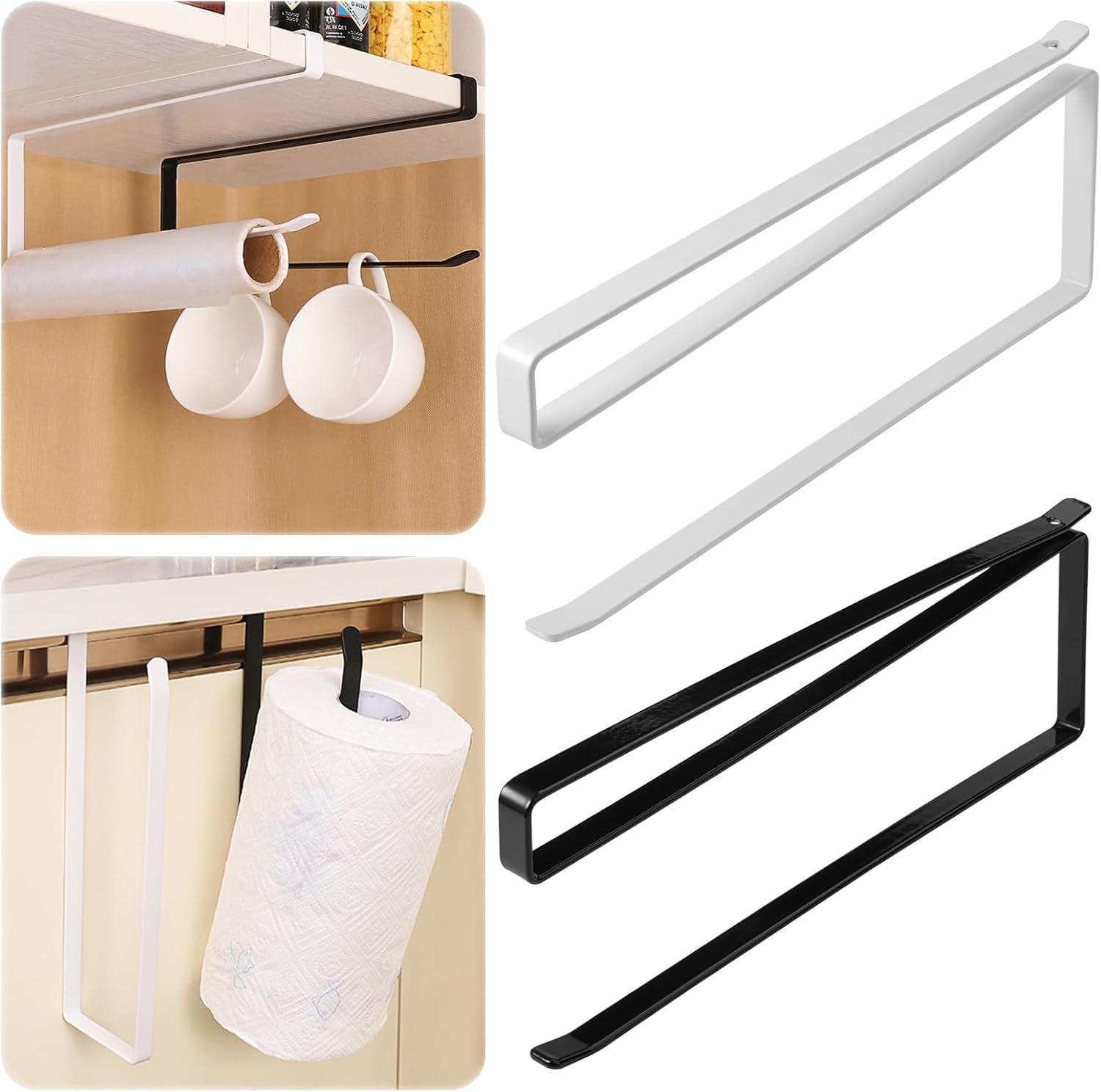 No-Drill Kitchen Roll Holder