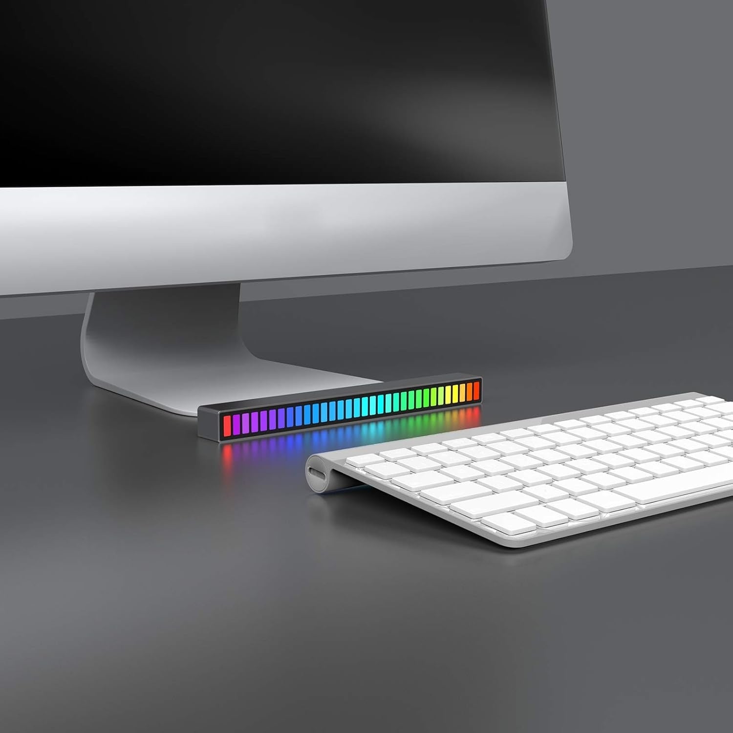 RGB Music Sound-Controlled Levels Light