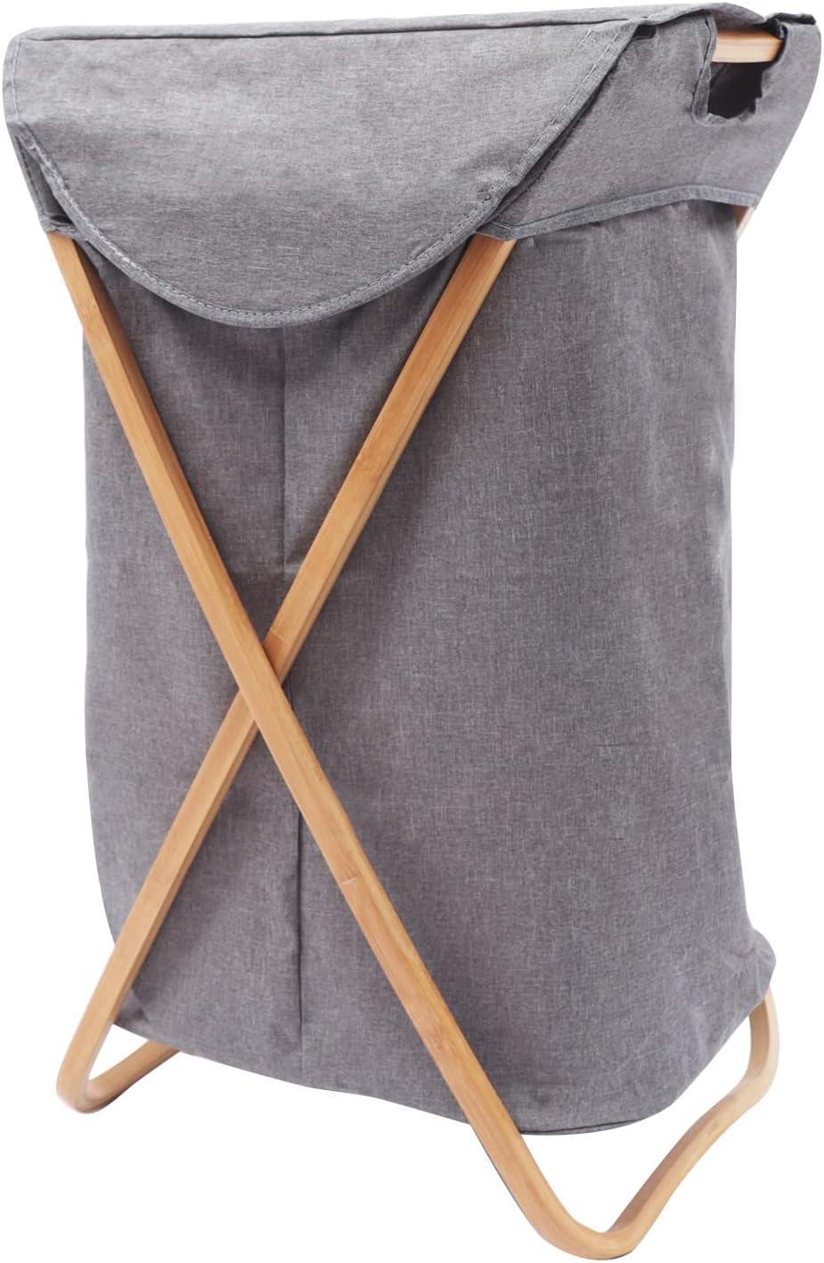 Collapsible Laundry Basket with Cover
