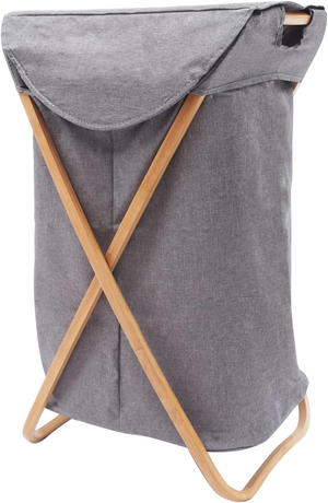 Collapsible Laundry Basket with Cover