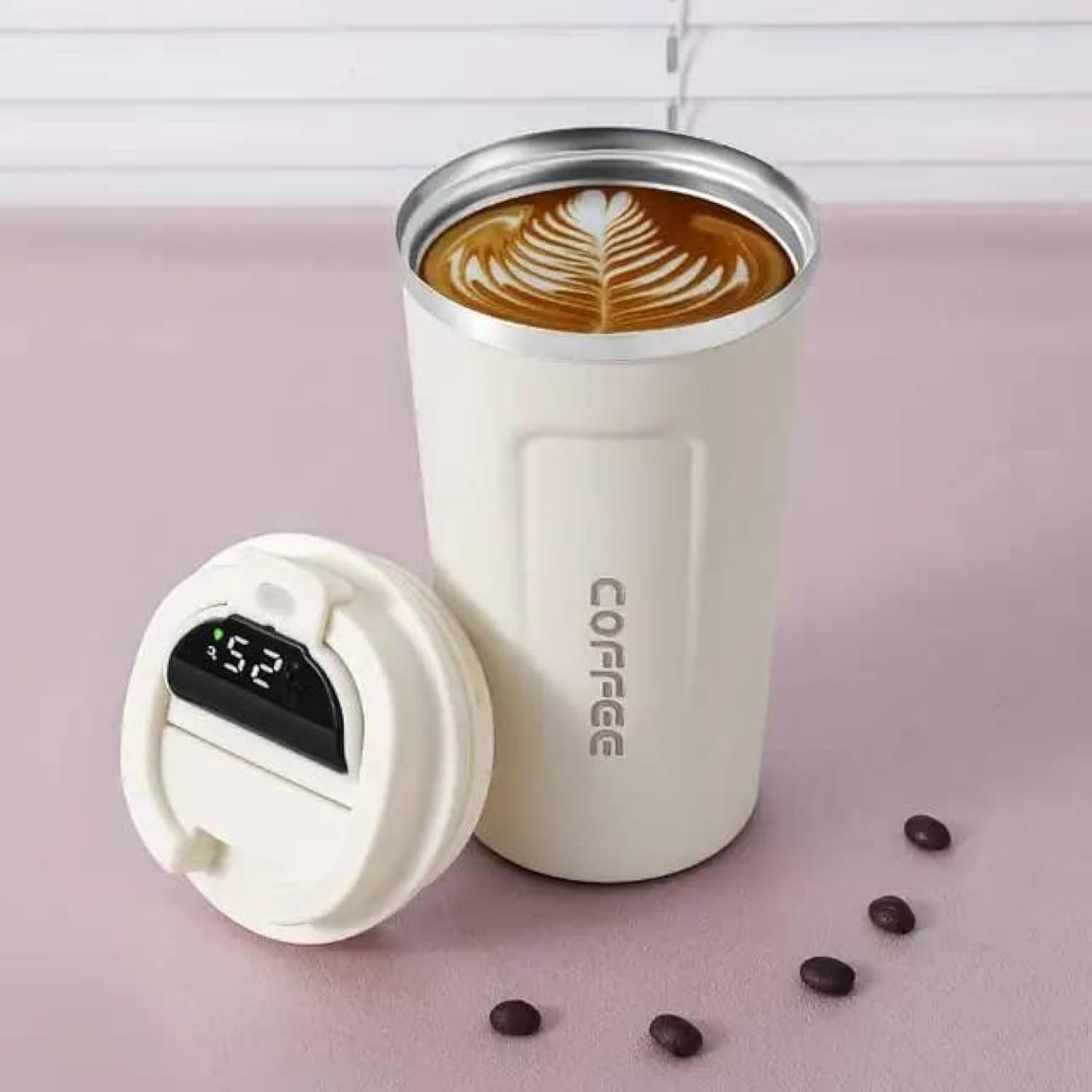 Smart LED Temperature Display Coffee Mug