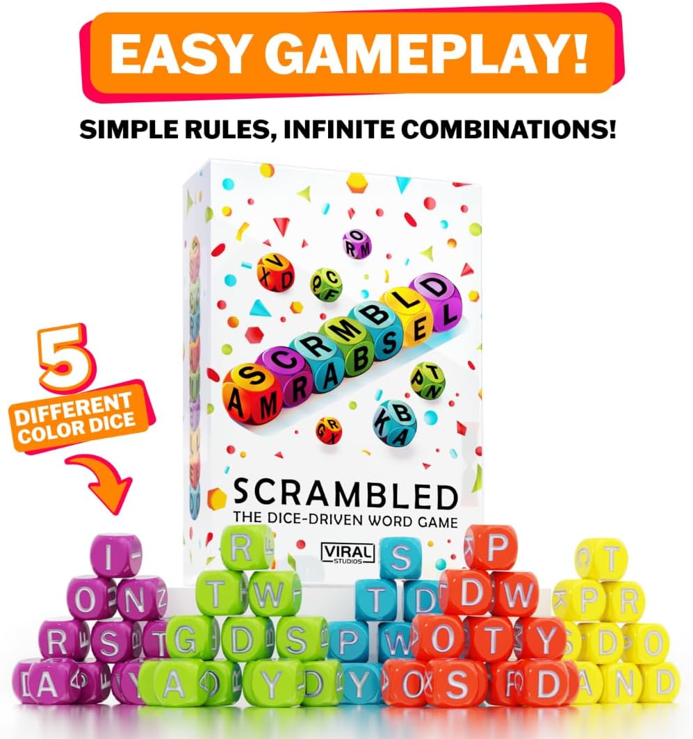Scrambled — Dice Crossword Word Game