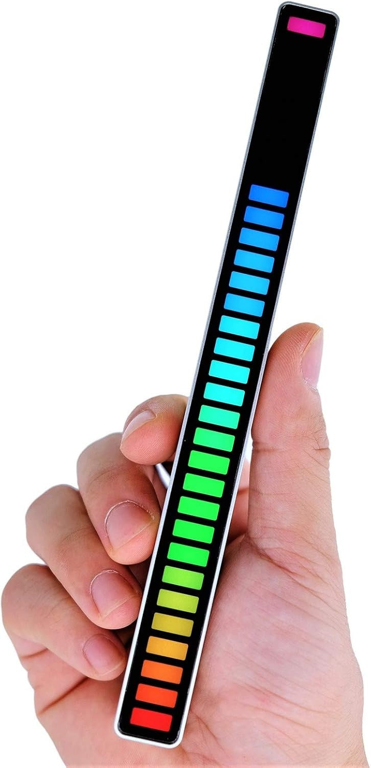 RGB Music Sound-Controlled Levels Light