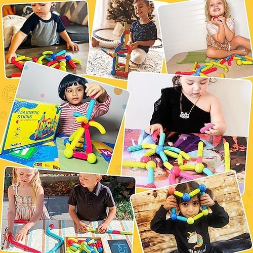 Magnetic Sticks Building Blocks