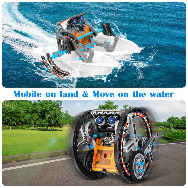 12-in-1 STEM Solar Robot Kit