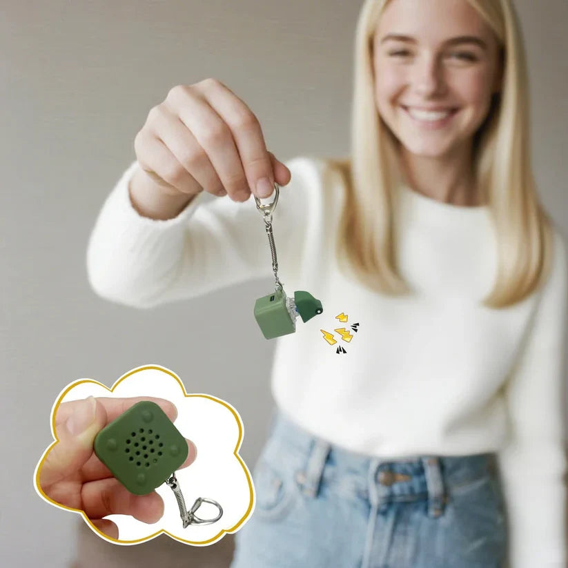 Croaking Frog Clicker Keychain