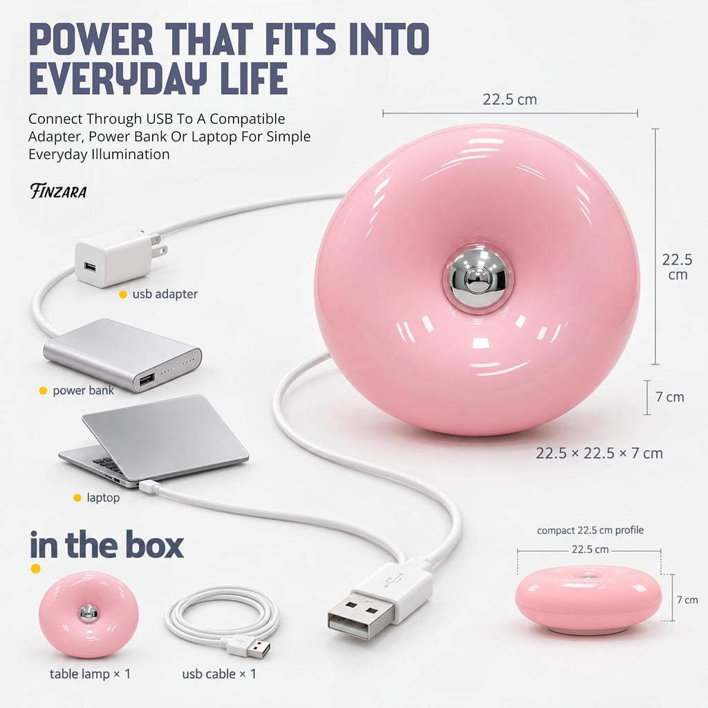 Donut Lamp