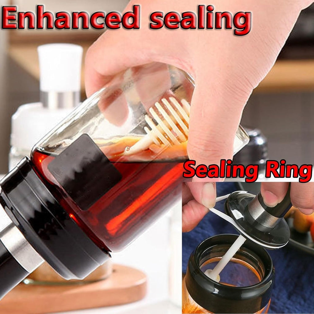 Glass Spice Jars with PP Lid