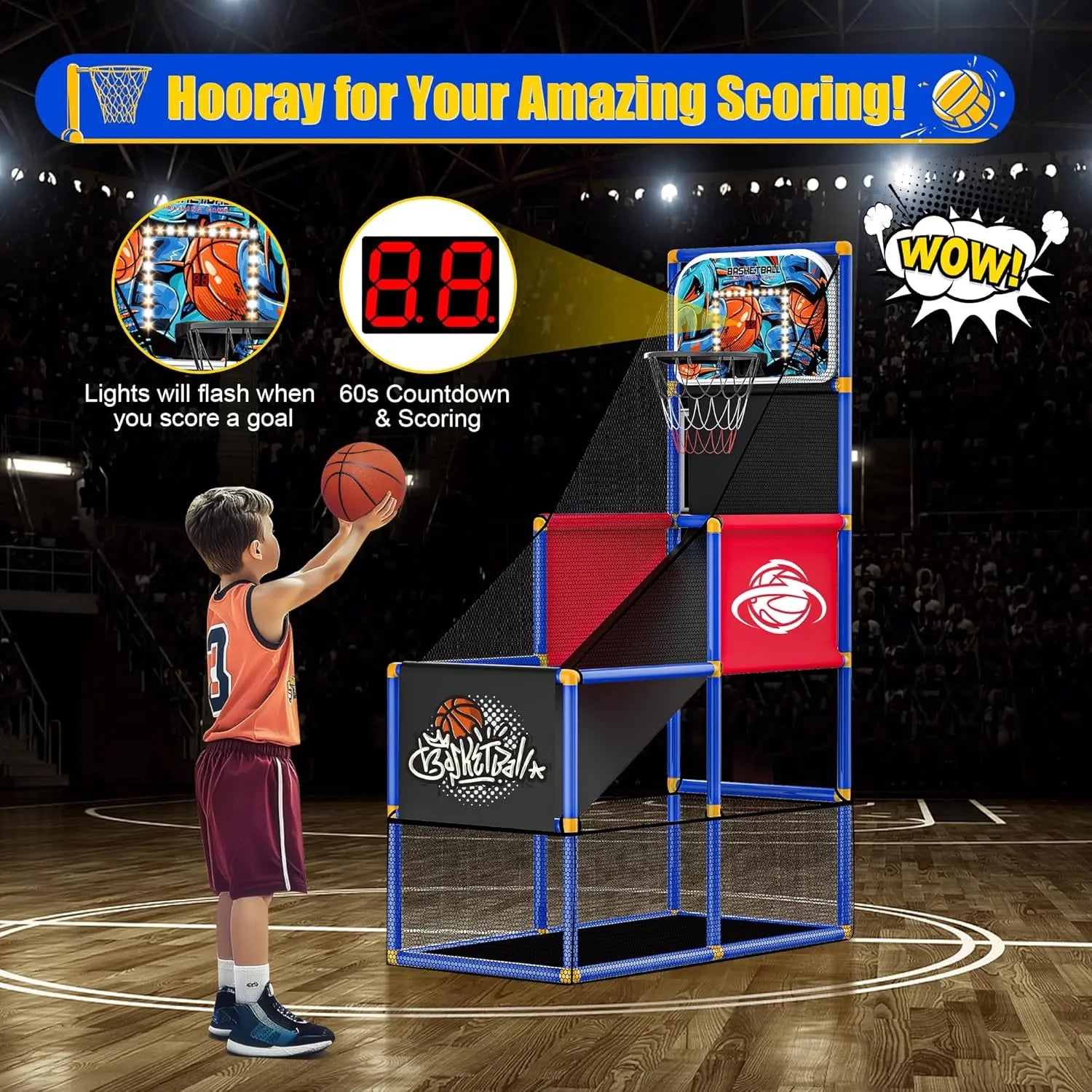 Arcade Basketball Shooting Machine
