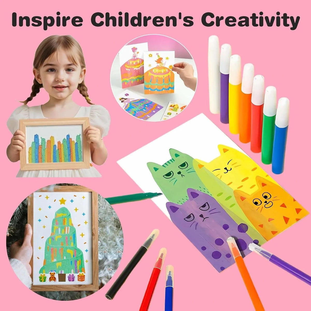 Rainbow Squeeze Art — Craft Kit – product view 5 of 12