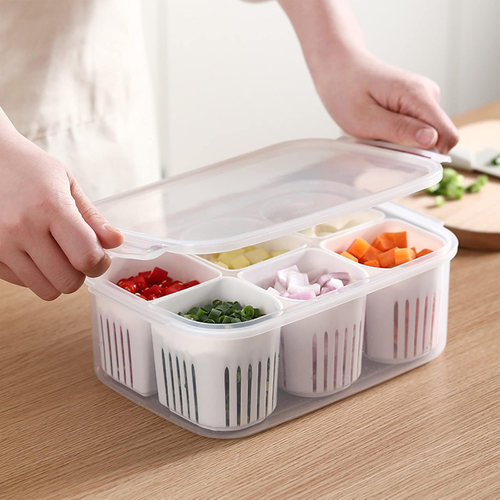 7-Piece Airtight Food Storage Container Set