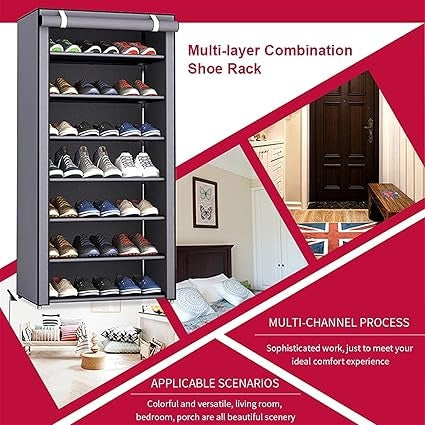 Multi-Layer DIY Shoe Rack Organizer