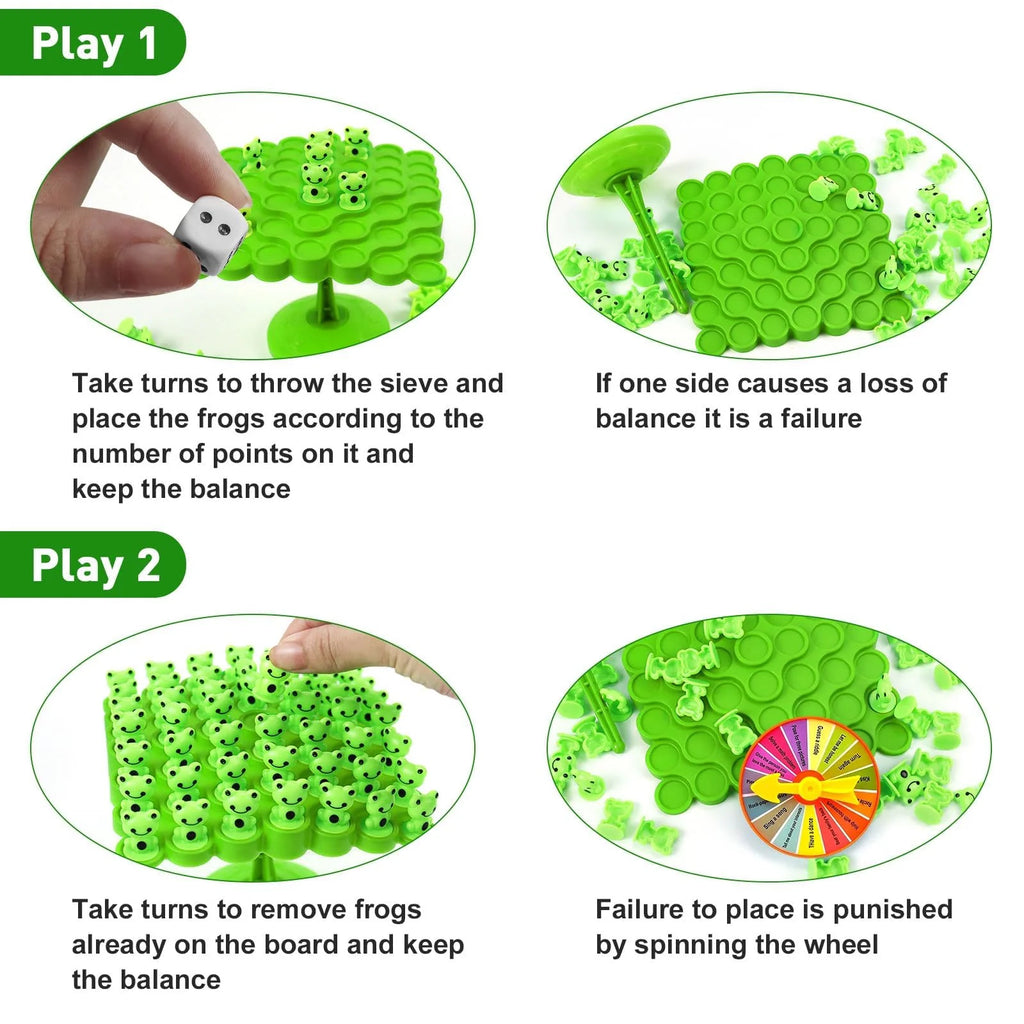 Frog Balance Tree Game